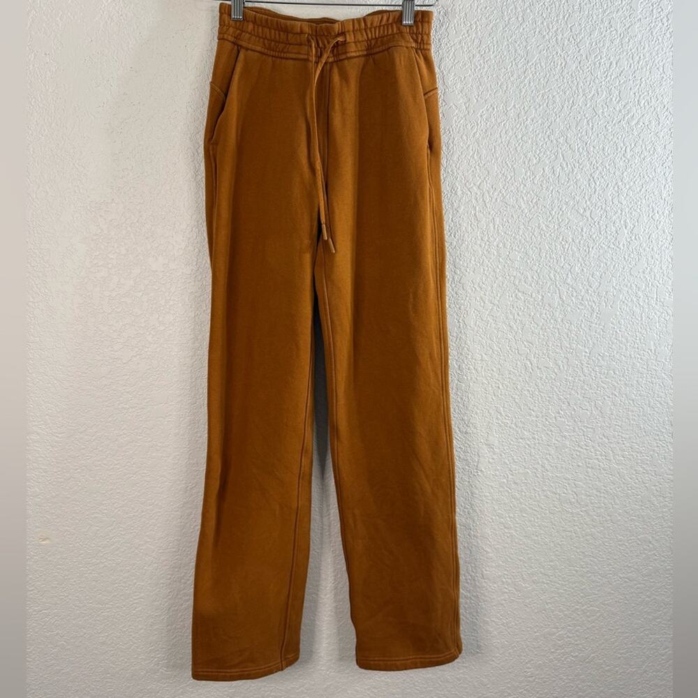 lululemon athletica Loungeful Straight leg pant inButternut Brown Athlesiure